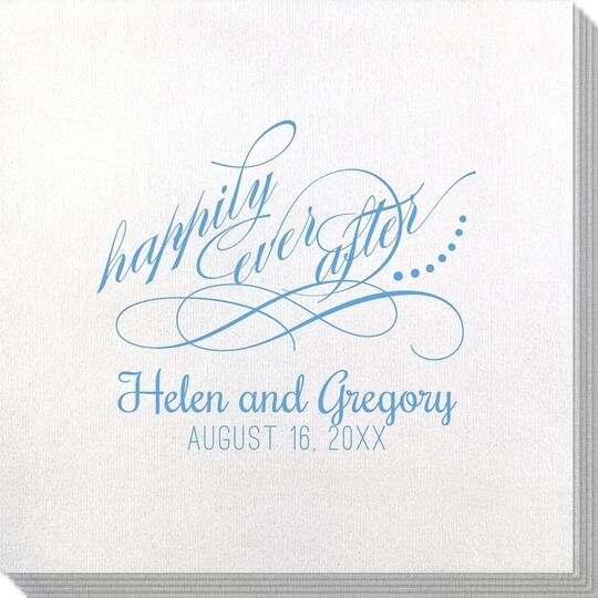 Happily Ever After Bamboo Luxe Napkins